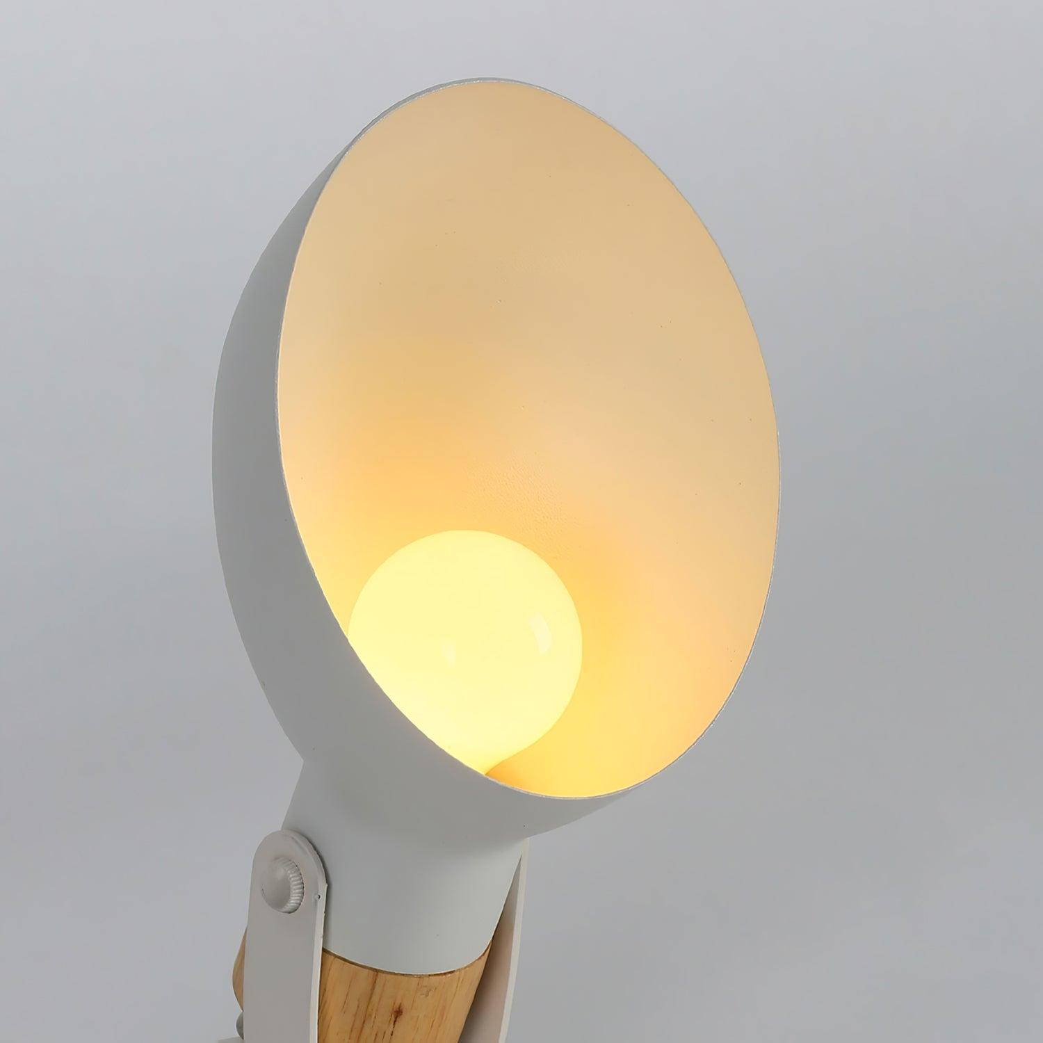 Scandinavian Aluminum Wall Light with Adjustable Shade - Designer Wall Lamp for Bedroom and Living Room