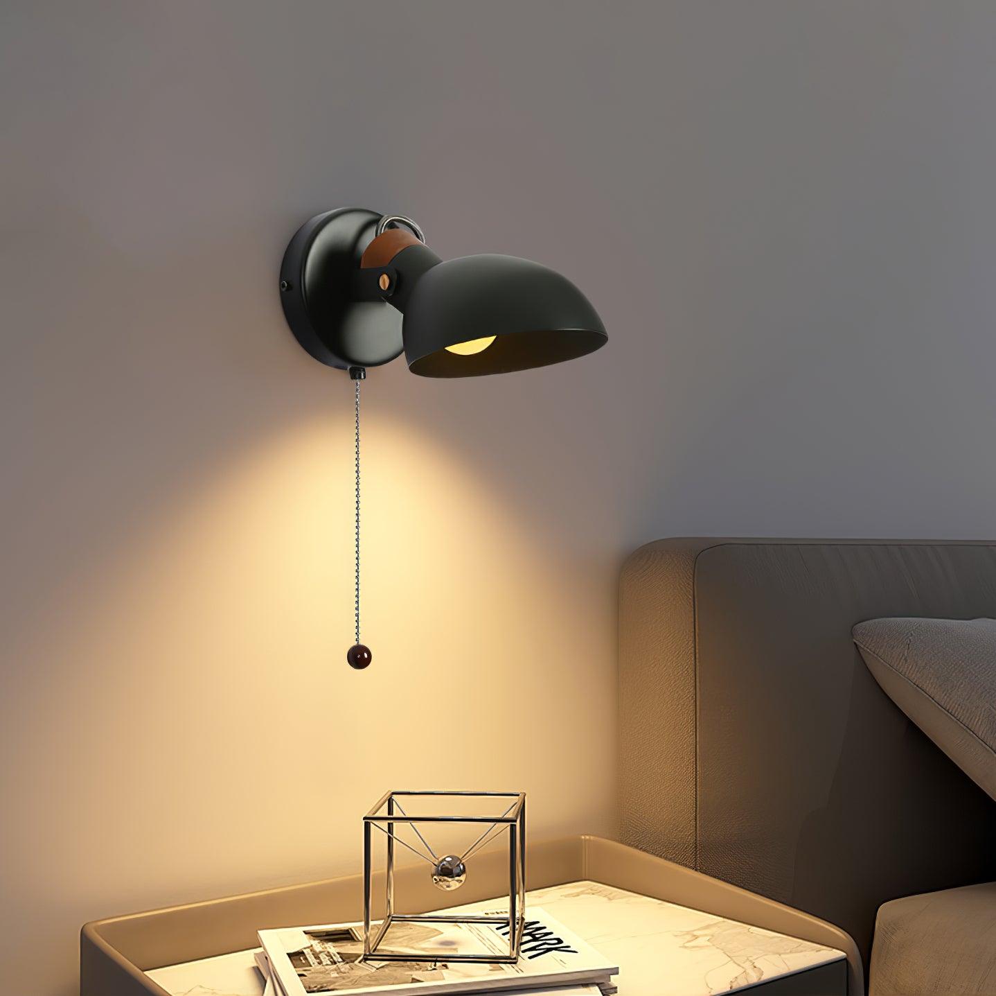 Scandinavian Aluminum Wall Light with Adjustable Shade - Designer Wall Lamp for Bedroom and Living Room