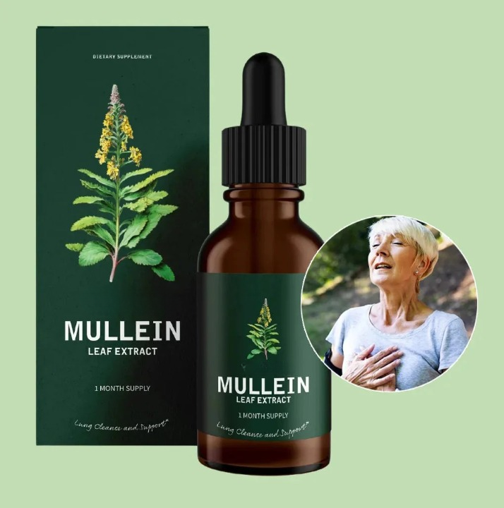 Mullein + Chlorophyll | Clean your lungs - detox lungs naturally