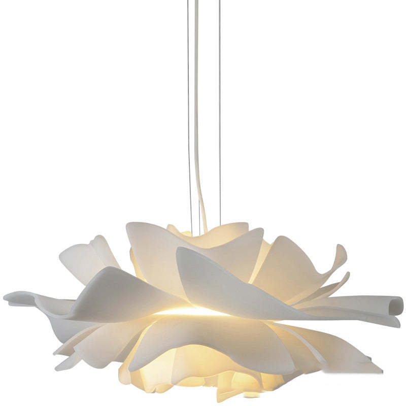 Bella Modern Design Pendant Lamp Flower White Acrylic Living Room Bedroom