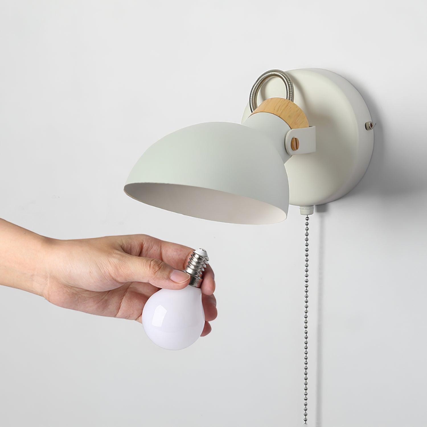 Scandinavian Aluminum Wall Light with Adjustable Shade - Designer Wall Lamp for Bedroom and Living Room