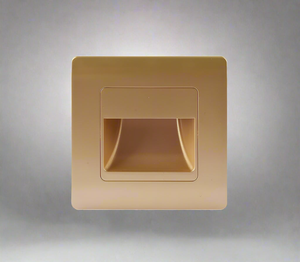 EB Brone - Led Stair Light 4 Colors PIR Sensor Recessed Footlight