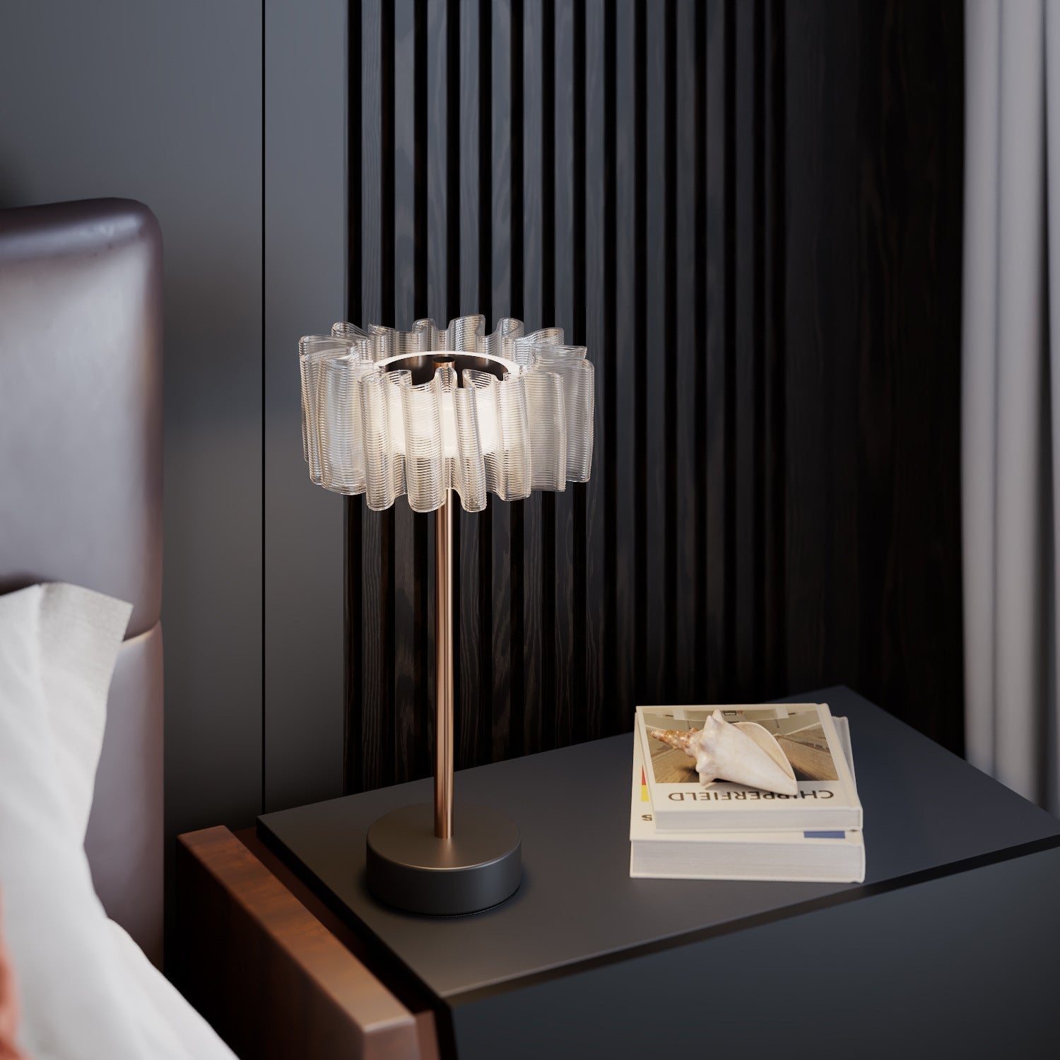 LED table lamp – modern design with elegant touch control