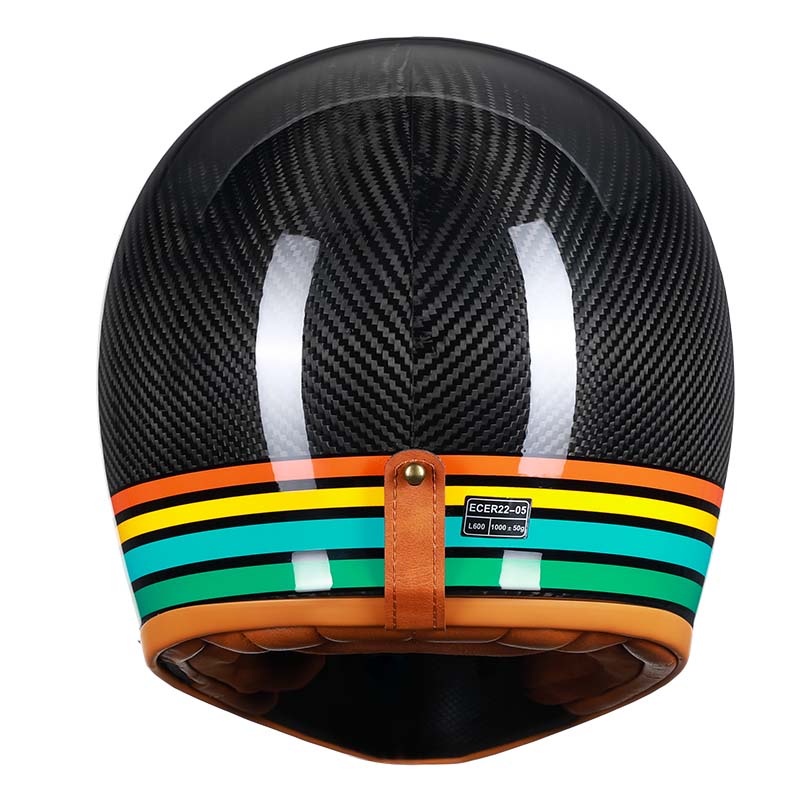 Carbon Fiber Full Face Motorcycle Helmet | F389TS