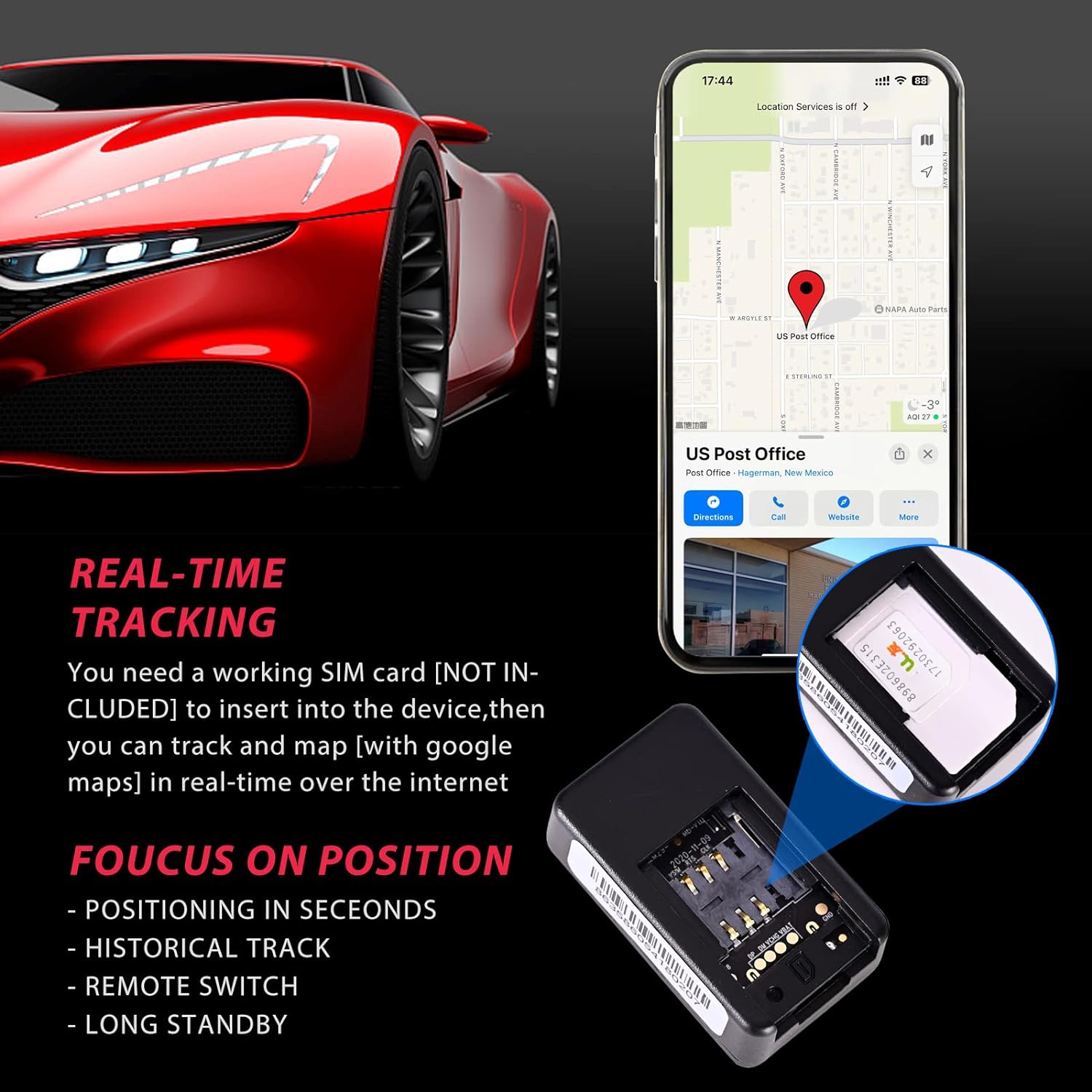 Mini GPS Car Tracker
