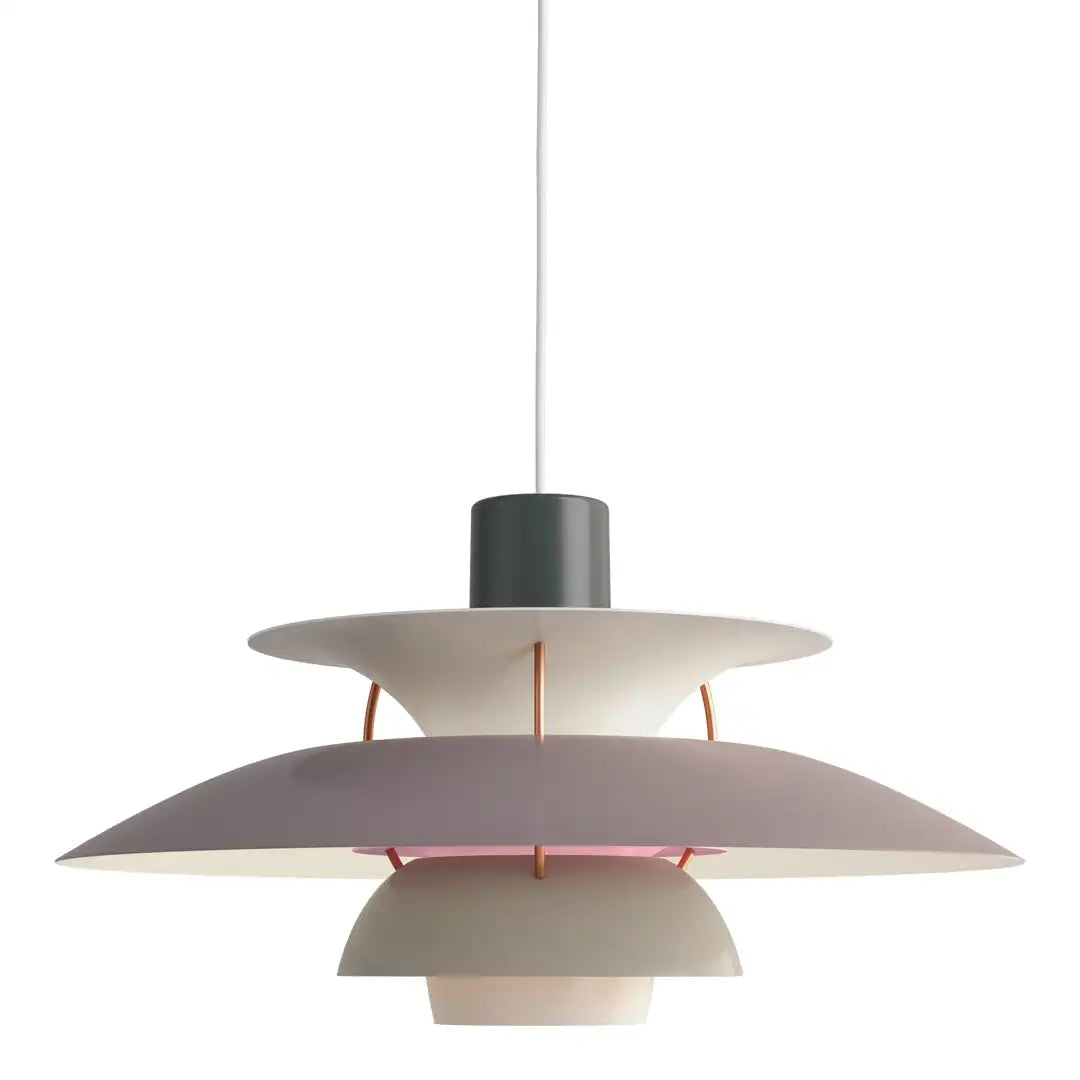 Modern LED ceiling lamp round - dimmable & durable - stylish lighting for living room, dining room & office
