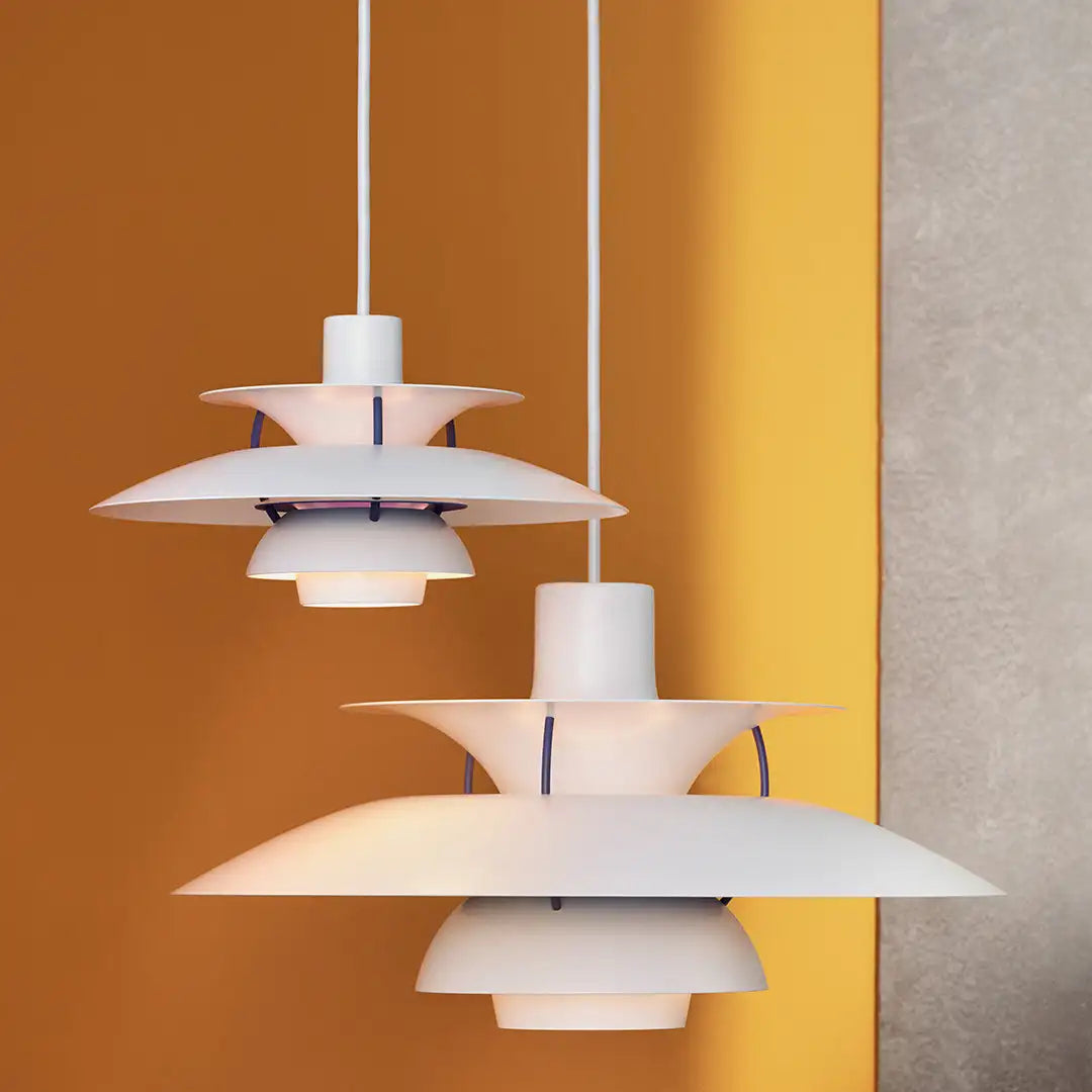 Modern LED ceiling lamp round - dimmable & durable - stylish lighting for living room, dining room & office