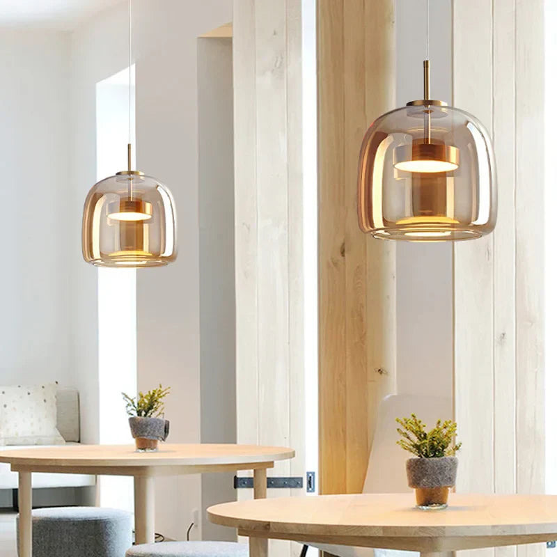 ClearAura - Minimalist glass lamp