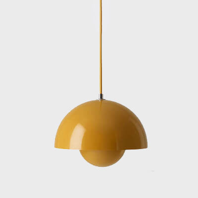 Nordic Macaron 1-light semicircle dome pendant lamp lightz