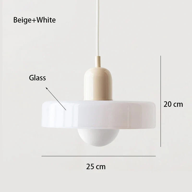 Nordic Retro Glass Chandelier Light – Adjustable Height Modern Lighting Fixture for Dining Room and Living Room
