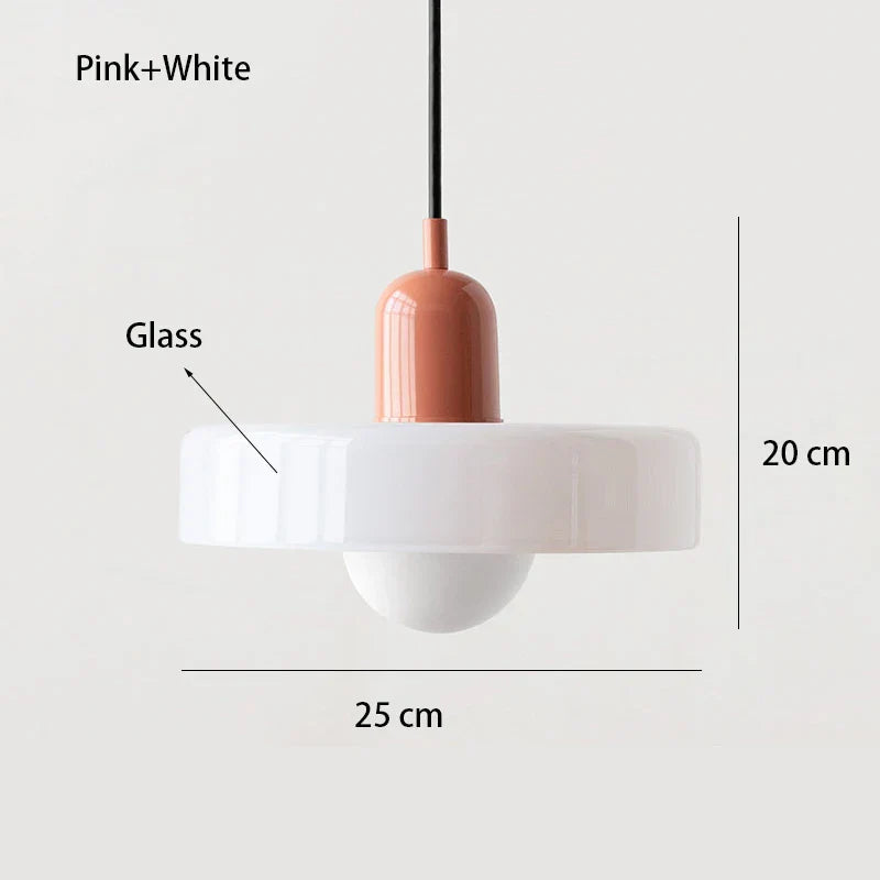 Nordic Retro Glass Chandelier Light – Adjustable Height Modern Lighting Fixture for Dining Room and Living Room
