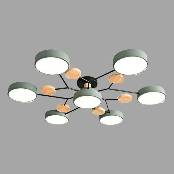 Scandinavian ceiling light-branched design, stylish & sustainable with LED technology