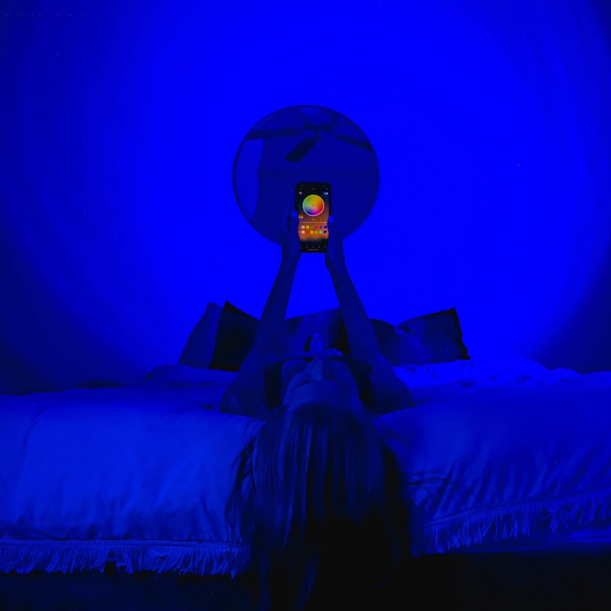 SunSetglow - LED projection lamp for ambient lighting