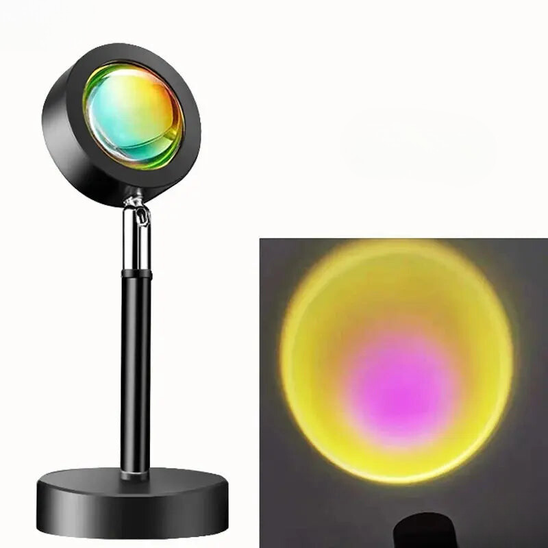 SunSetglow - LED projection lamp for ambient lighting