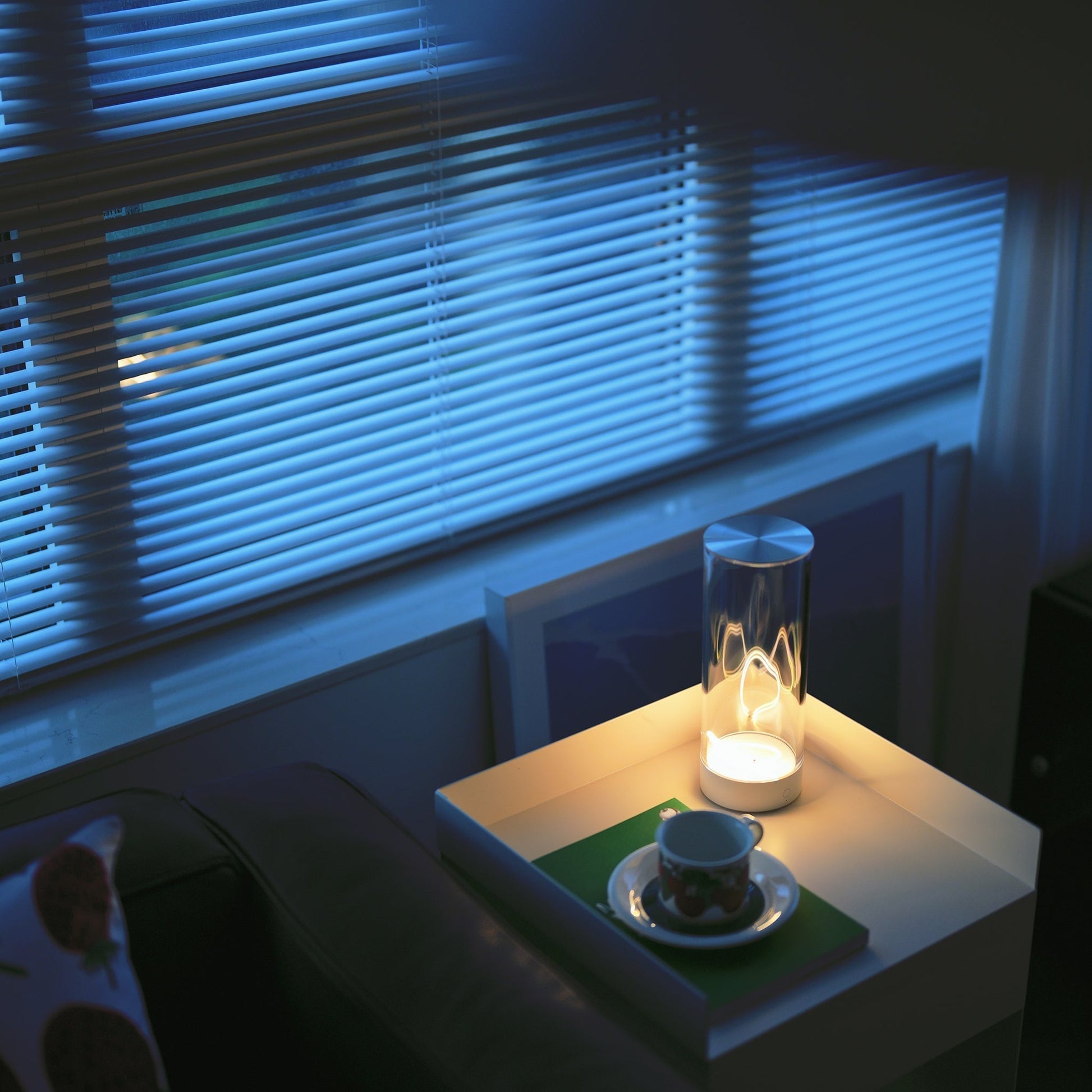 Auge Light Cordless Table Lamps 12.76 in Modern Table Lamp 3-Level Dimming Night Lights