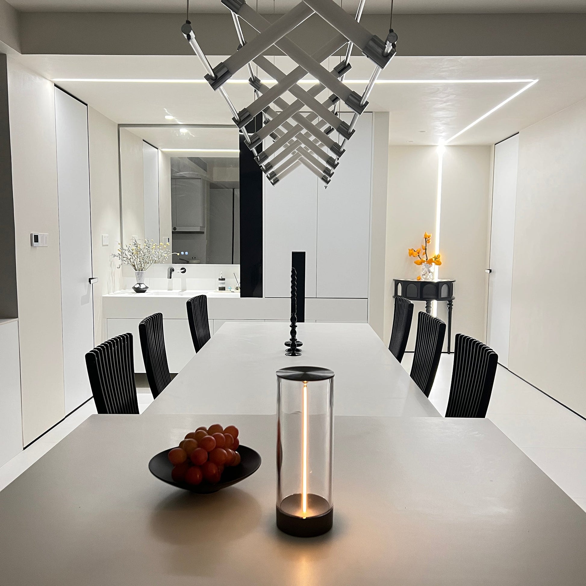 Auge Light Cordless Table Lamps 12.76 in Modern Table Lamp 3-Level Dimming Night Lights