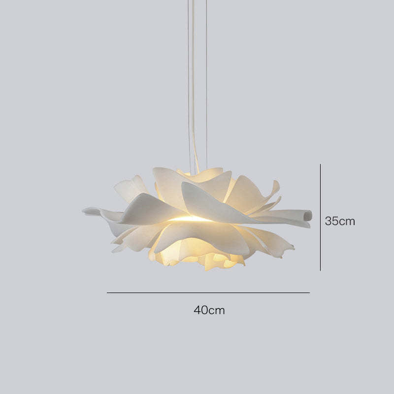 Bella Modern Design Pendant Lamp Flower White Acrylic Living Room Bedroom