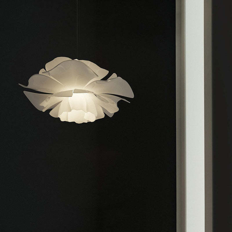 Bella Modern Design Pendant Lamp Flower White Acrylic Living Room Bedroom