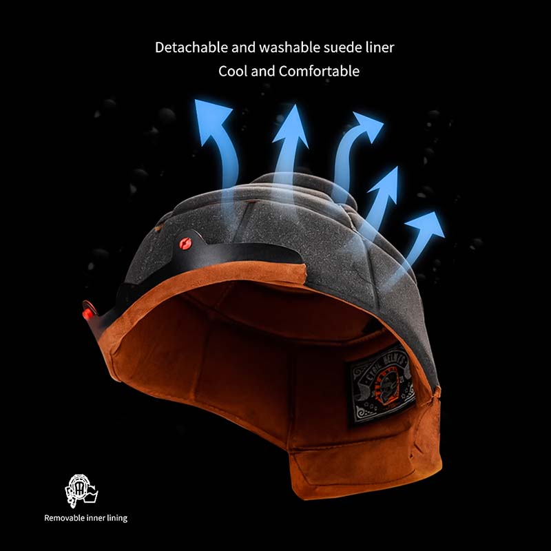 Carbon Fiber Full Face Motorcycle Helmet | F389TS