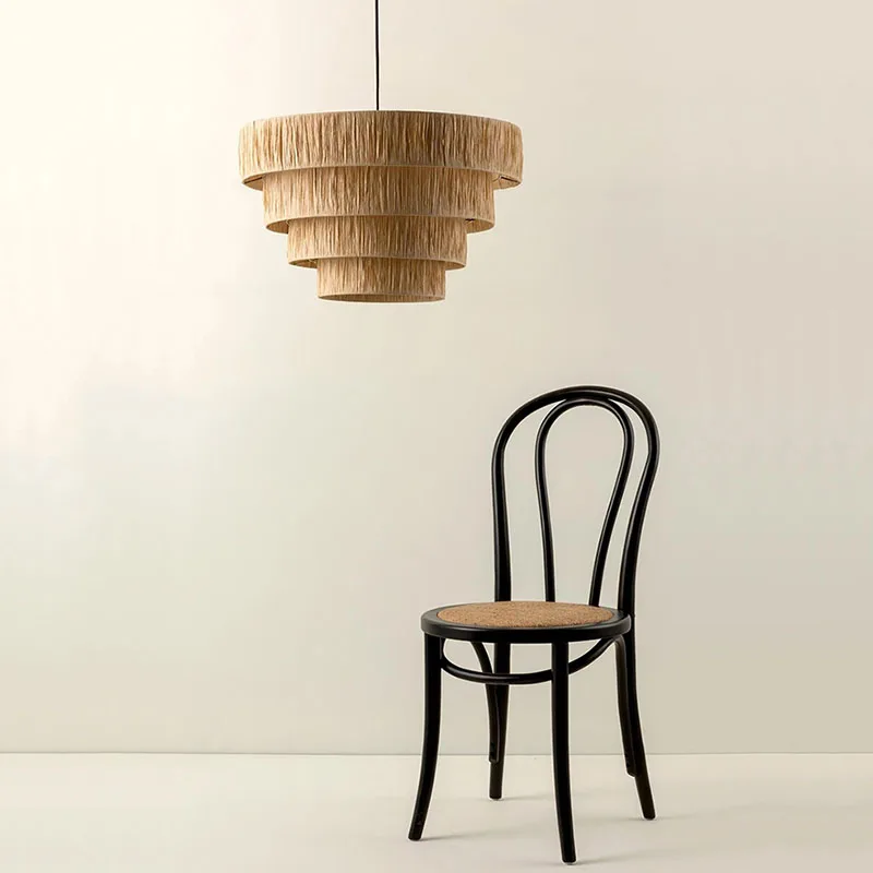 Julianne Rattan Ceiling Light lamp